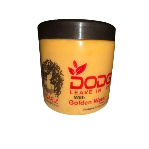 Dodge Cream Golden Yellow with Gold Water for Curly Hair 450 ml