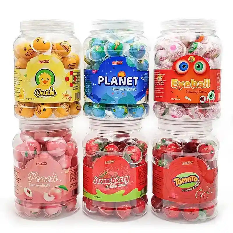 Gummy Candy Jar - 30 piece