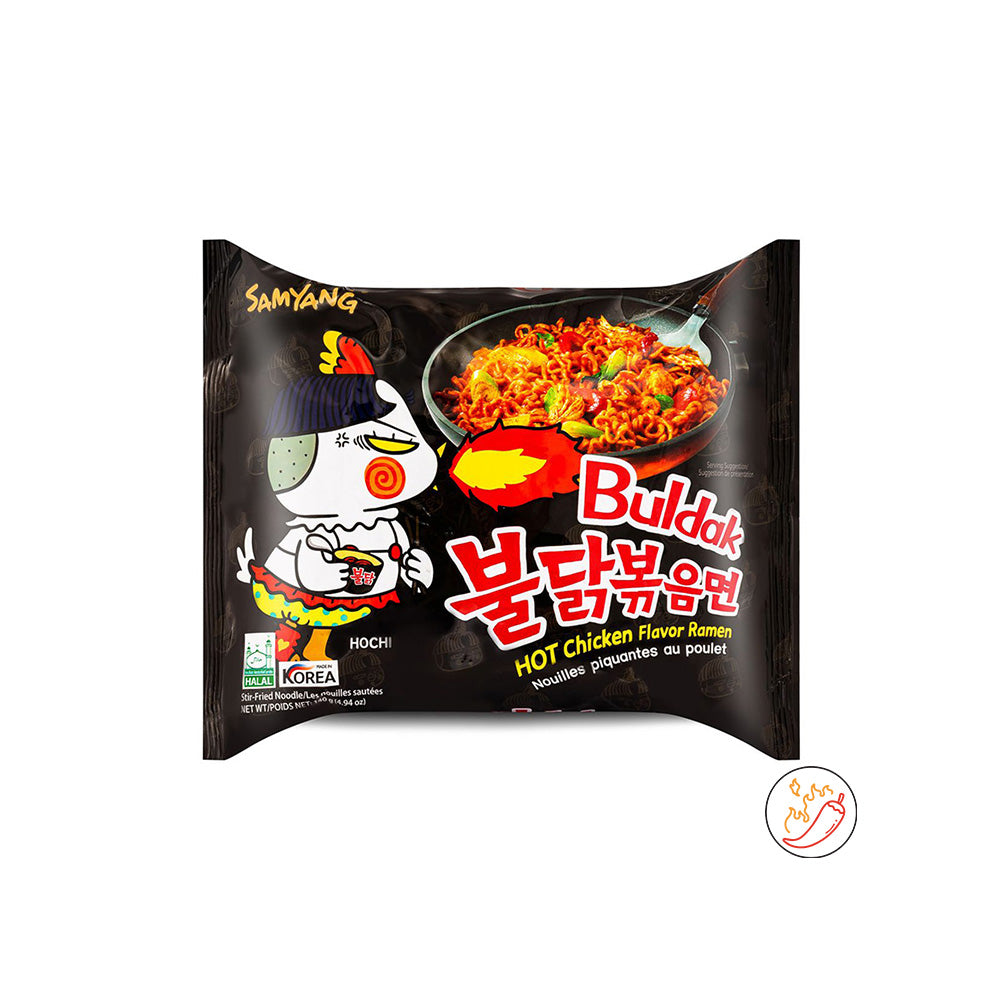 Samyang Hot Chicken Korean Ramen Noodles - 140 gm